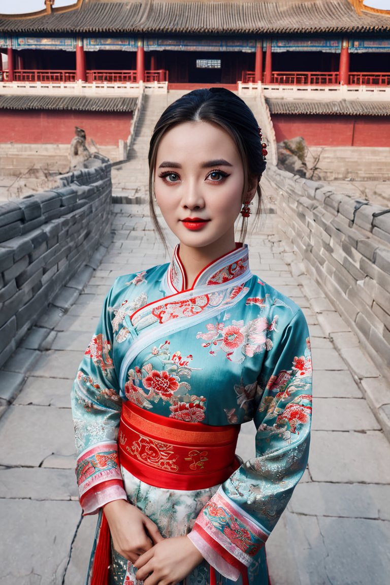 00139-3954594455-(masterpiece), 8k, very wide shot, volumetrics dtx, portrait, china beautiful girl, beautiful eyes, tradition dress, china backg.jpg